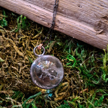 Load image into Gallery viewer, Clear Quartz Sphere Pendant
