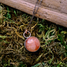 Load image into Gallery viewer, Hematoid Quartz Sphere Pendant
