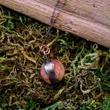 Load image into Gallery viewer, Hematoid Quartz Sphere Pendant
