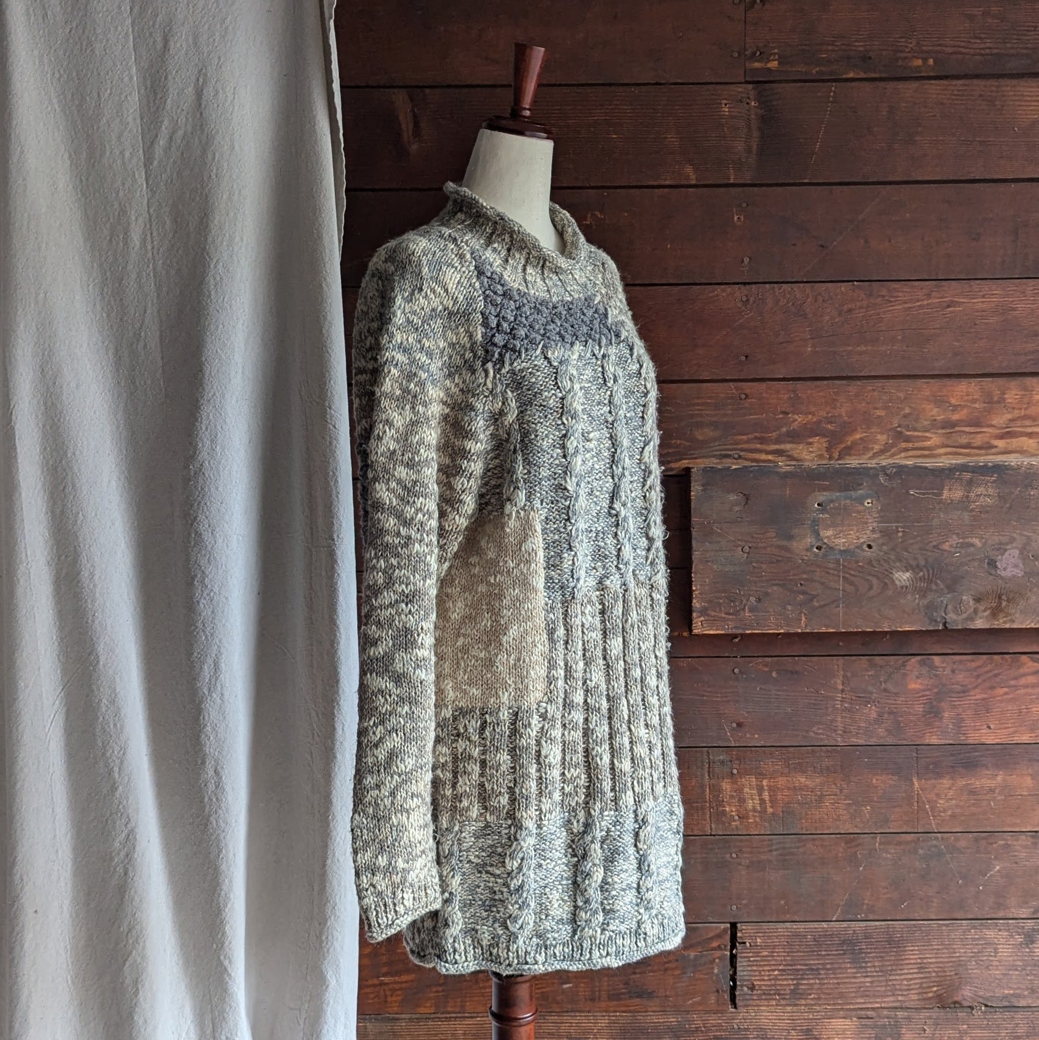 90s Vintage Chunky Wool Blend Sweater Dress Forager Vintage 90s Vintage Chunky Wool Blend Sweater Dress Forager Vintage