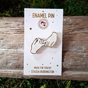 Pinky Promise Enamel Pin
