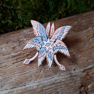 Transgender Angel Enamel Pin