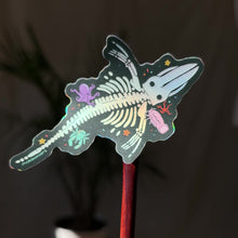 Load and play video in Gallery viewer, Whale Fall Matte Holo Vinyl Sticker
