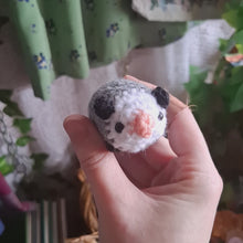 Load and play video in Gallery viewer, Crochet Opossum Keychain
