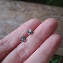 Load and play video in Gallery viewer, Sterling Silver Tiny Frog Studs
