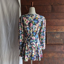 Load image into Gallery viewer, 90s Vintage Flared Cotton Mini Dress
