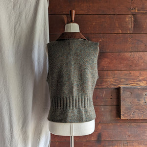90s Vintage Acrylic Knit Vest