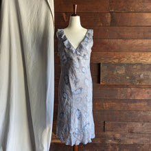 Load image into Gallery viewer, 90s Vintage Floral Chiffon Midi Dress
