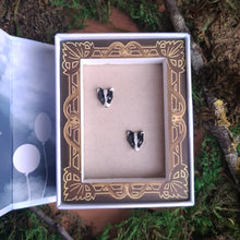 Load image into Gallery viewer, Porcelain Badger Stud Earrings

