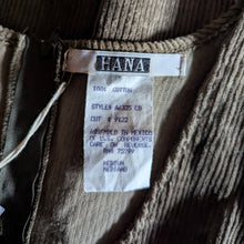 Load image into Gallery viewer, 90s Vintage Olive Corduroy Sleeveless Mini Dress
