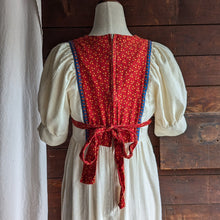 Load image into Gallery viewer, 70s Vintage High Waist Prairie Dress
