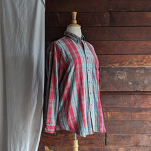 Load image into Gallery viewer, Vintage Plus Size Mens Cotton Twill Button Down
