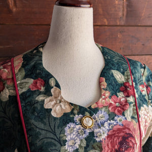 Vintage Short Sleeve Tapestry Jacket