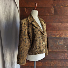 Load image into Gallery viewer, Vintage Tapestry Letter Jacket
