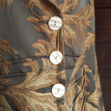 Load image into Gallery viewer, Leaf Pattern Jacquard Jacket
