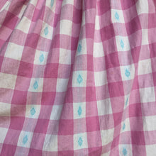 Load image into Gallery viewer, 80s Vintage Pink Gingham Midi Skirt
