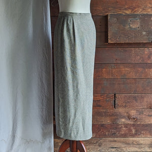 Vintage Houndstooth Maxi Skirt