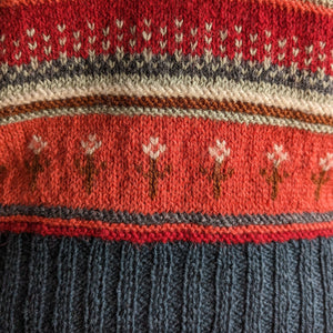 Vintage Homemade Wool Sweater Vest