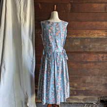Load image into Gallery viewer, 90s Vintage Romantic Cotton Pinafore Dress with Pockets
