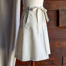 Load image into Gallery viewer, Vintage Off-White Wrap Skirt
