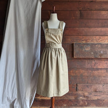 Load image into Gallery viewer, 70s Vintage Twill Pinafore Dress
