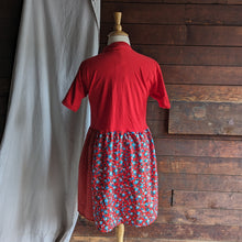 Load image into Gallery viewer, Upcycled Fruit Salad T-Shirt Dress
