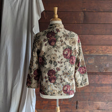 Load image into Gallery viewer, 90s/Y2K Vintage Floral Tapestry Jacket
