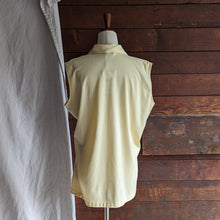 Load image into Gallery viewer, 70s Vintage Yellow Sleeveless Top
