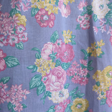 Load image into Gallery viewer, Vintage Plus Size Pastel Floral House Dress
