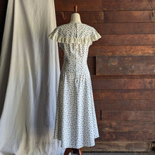 Load image into Gallery viewer, 80s/90s Vintage Homemade Prairie Dress
