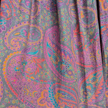 Load image into Gallery viewer, 90s Vintage Pastel Purple Paisley Maxi Skirt
