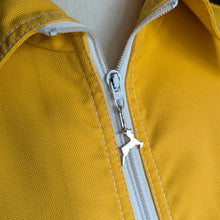 Load image into Gallery viewer, 60s Vintage Bright Yellow Canvas Jacket
