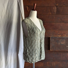 Load image into Gallery viewer, Vintage Green Rayon Knit Vest

