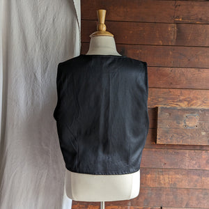 Vintage Plus Size Striped Cotton Vest