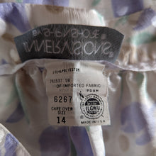 Load image into Gallery viewer, 80s Vintage Flowy White Floral Maxi Skirt
