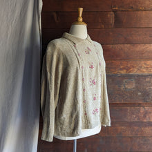 Load image into Gallery viewer, Plus Size Tan Chenille Knit Sweater
