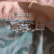 Load image into Gallery viewer, 90s Vintage Funky Colorblock Button Up Shirt
