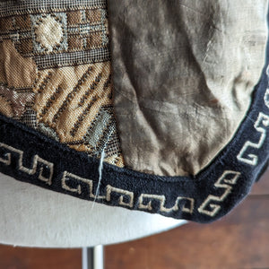 90s Vintage Patchwork Tapestry Vest