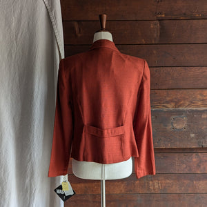 90s Vintage Embroidered Reddish Jacket