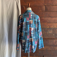 Load image into Gallery viewer, 90s Vintage Poly/Rayon Blazer
