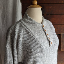 Load image into Gallery viewer, 90s Vintage Chunky Grey Sweater
