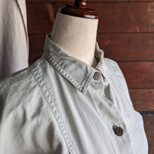 Load image into Gallery viewer, 80s Vintage Grey Twill Shirtdress
