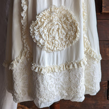 Load image into Gallery viewer, 60s Vintage Off-White Lace Mini Dress
