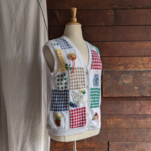 Load image into Gallery viewer, 90s Vintage Gardening Sweater Vest
