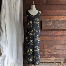 Load image into Gallery viewer, 90s Vintage Reversible Polyester Maxi Dress
