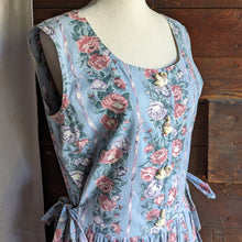 Load image into Gallery viewer, 90s Vintage Romantic Cotton Pinafore Dress with Pockets
