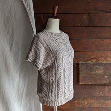 Load image into Gallery viewer, Vintage Tan Cotton Knit Top
