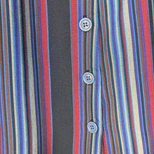 Load image into Gallery viewer, 80s Vintage Poly Blend Striped Skirt
