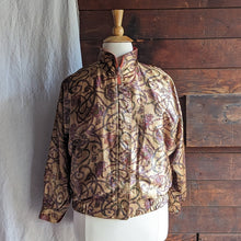 Load image into Gallery viewer, Vintage Plus Size Reversible Red Poly Satin Jacket
