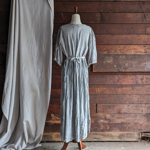 Grey Boho Rayon Maxi Dress